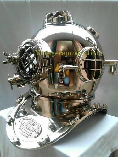 Casco subacqueo stile vintage