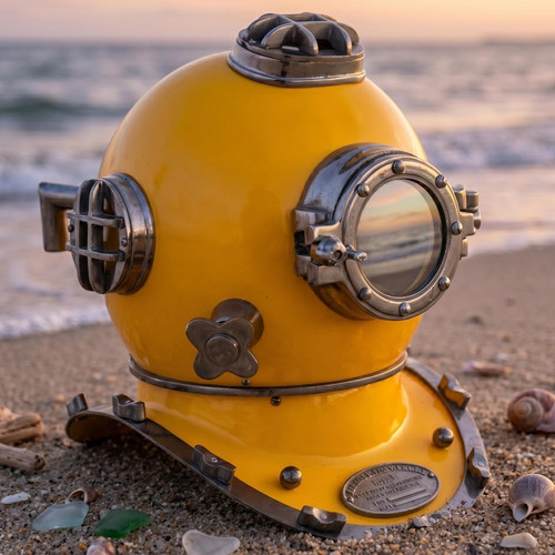 Casco sub giallo - da,
