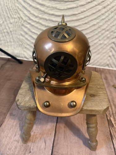 Elmetto subacqueo steampunk - elmetto,
